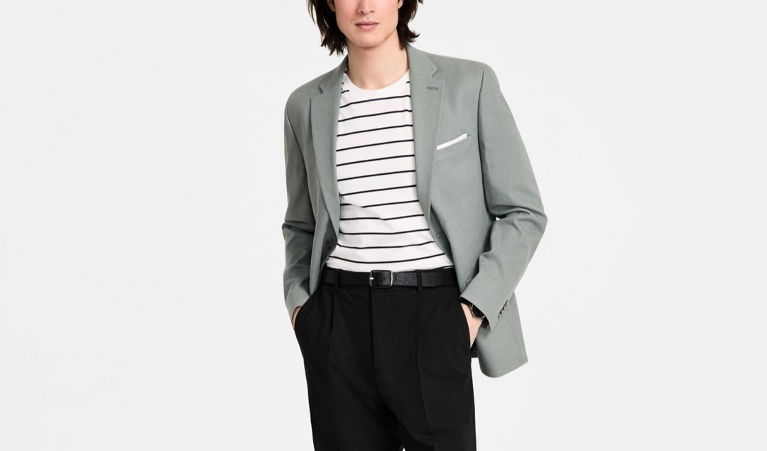 Tommy Hilfiger Men's Modern-Fit Linen Sport Coat size 36S MSRP $295
