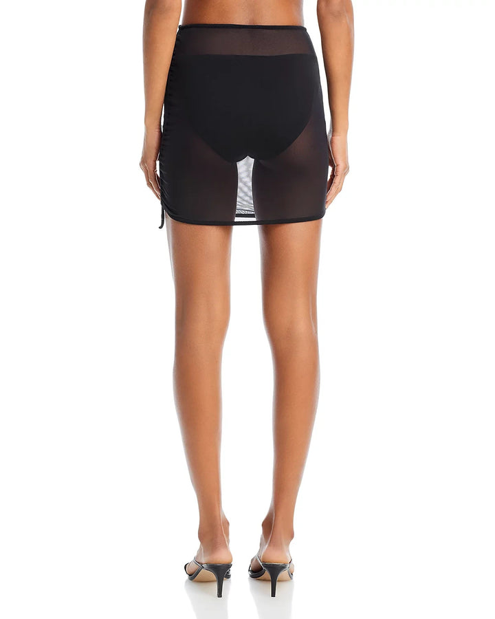 AQUA Mesh Cover Up Skirt MSRP $58