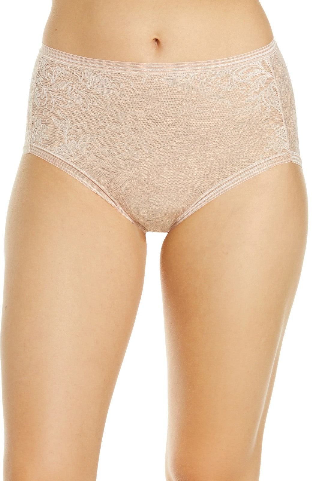Wacoal Net Effect Jacquard Lace Briefs MSRP $19