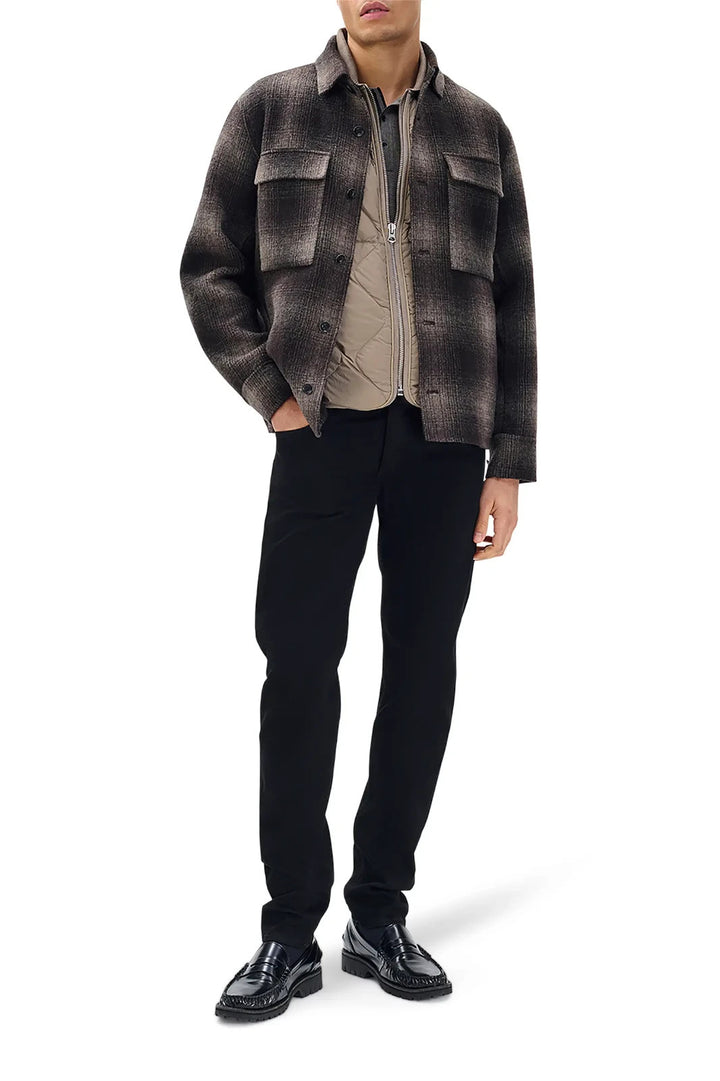 Rag & Bone Brown Austin Wool Shirt Jacket MSRP $548