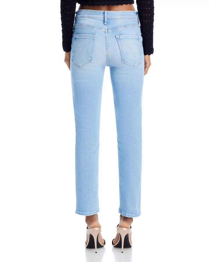 MOTHER The Mid Rise Dazzler Ankle Slim Jeans MSRP $238