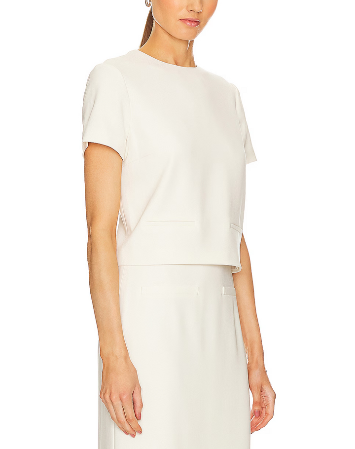Theory Short Sleeve Pocket Top MSRP $265 N