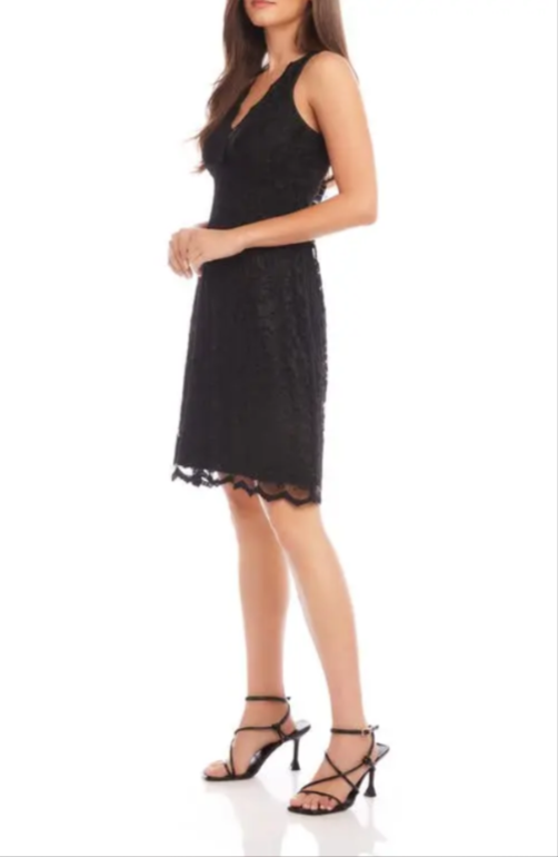 Karen Kane Sleeveless Lace Dress MSRP $138