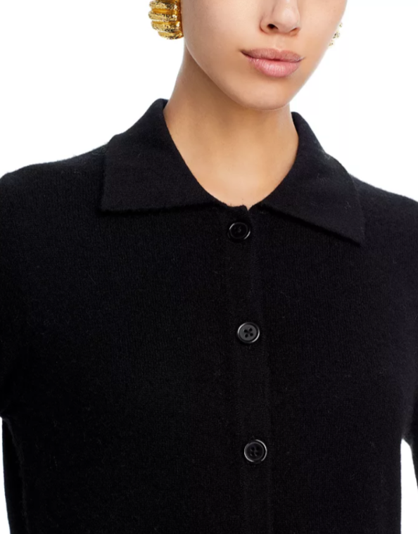 C by Cashmere Button Front Midi Dress Convertible to Open Cardigan MSRP $228