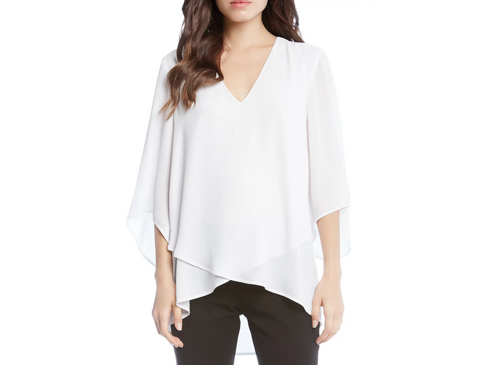 Karen Kane Asymmetric High/Low Top MSRP $98
