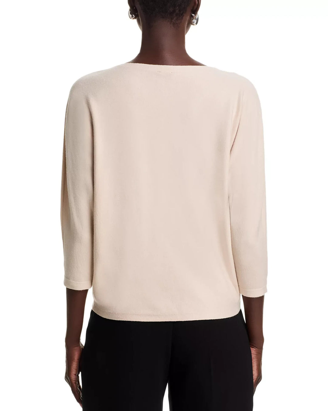 Aaeda Sioni Flower Embroidery Dolman Sleeve Sweater MSRP $128