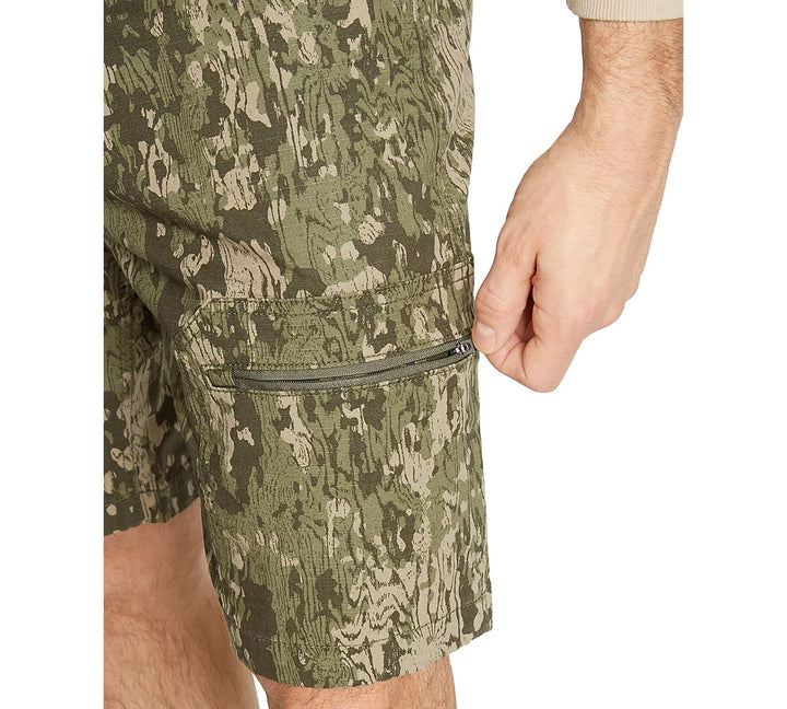 BASS OUTDOOR Pro-Cargo Ripstop Printed Cargo Shorts MSRP $65