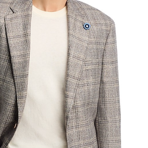 Hart Schaffner Marx Plaid Classic Fit Sport Coat MSRP $698