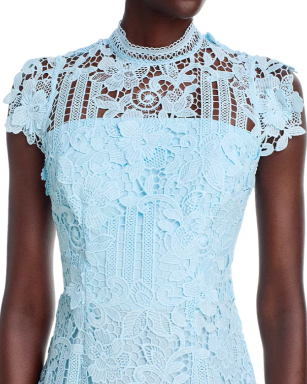 Eliza J Mock Neck Sheath Dress MSRP $218