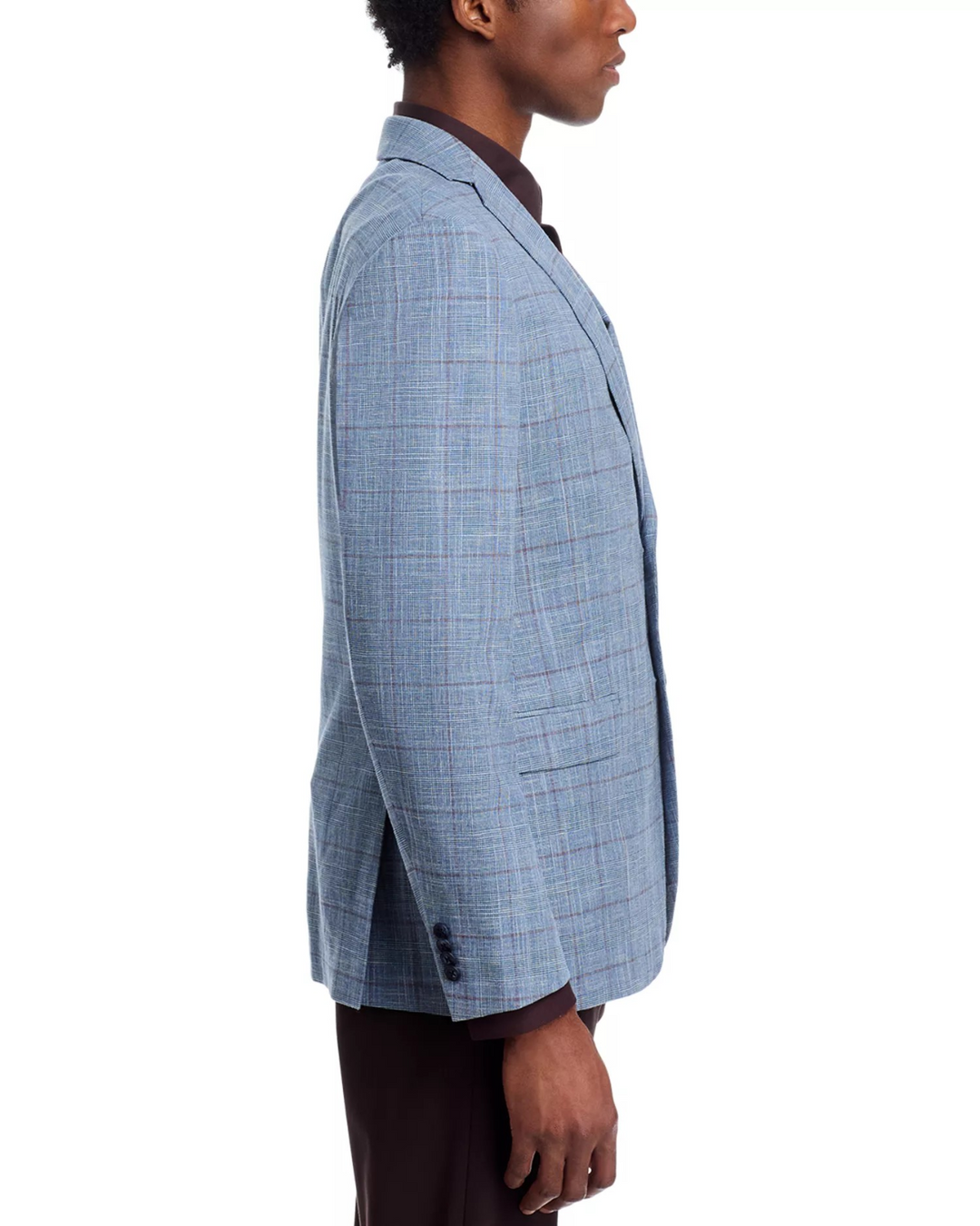 John Varvatos Star USA Plaid Slim Fit Sport Coat MSRP $498