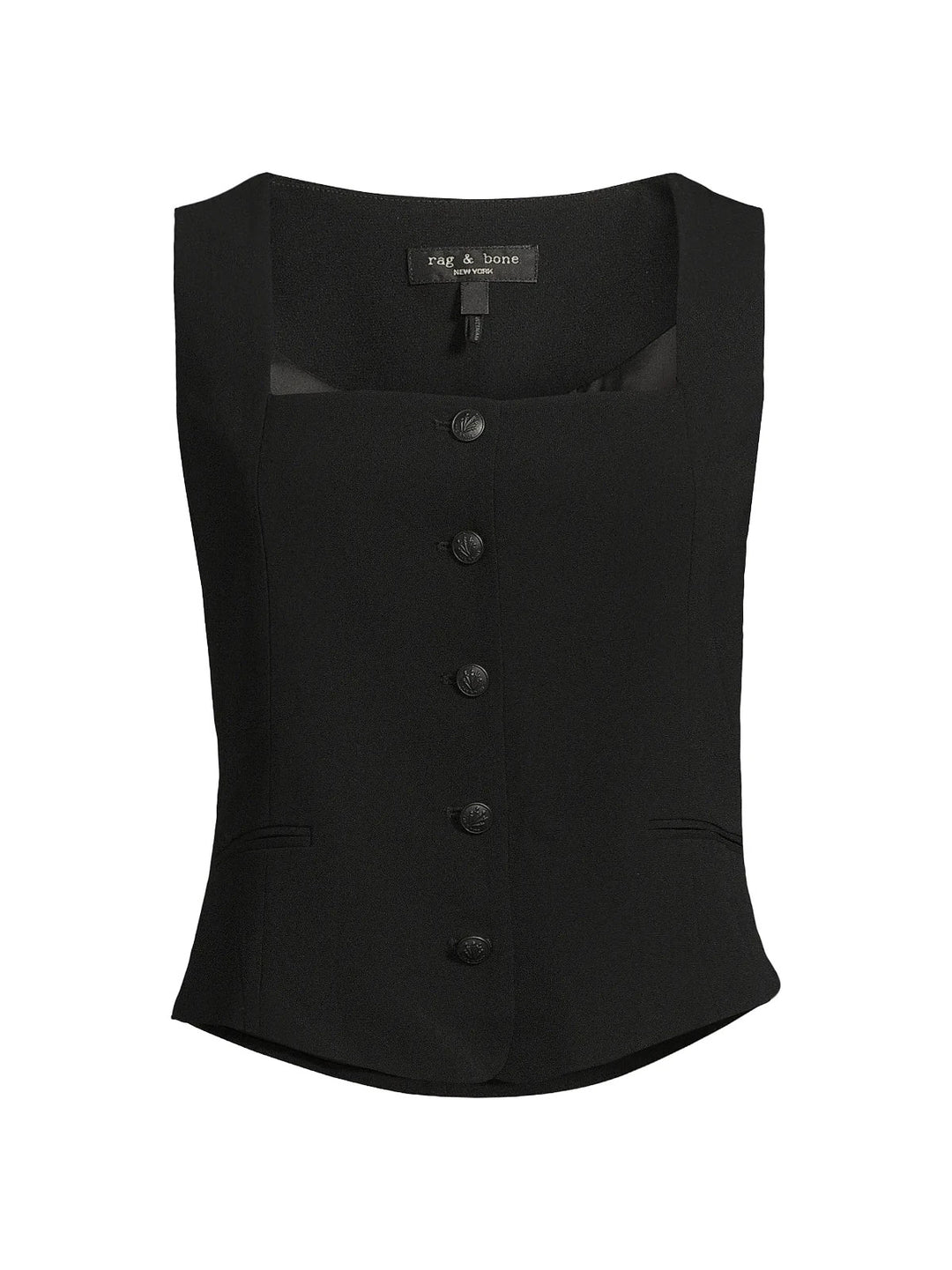 rag & bone Mariana Crepe Vest MSRP $298