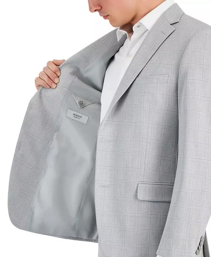 Alfani Men's Slim-Fit Stretch Solid Suit Jacket MSRP $360