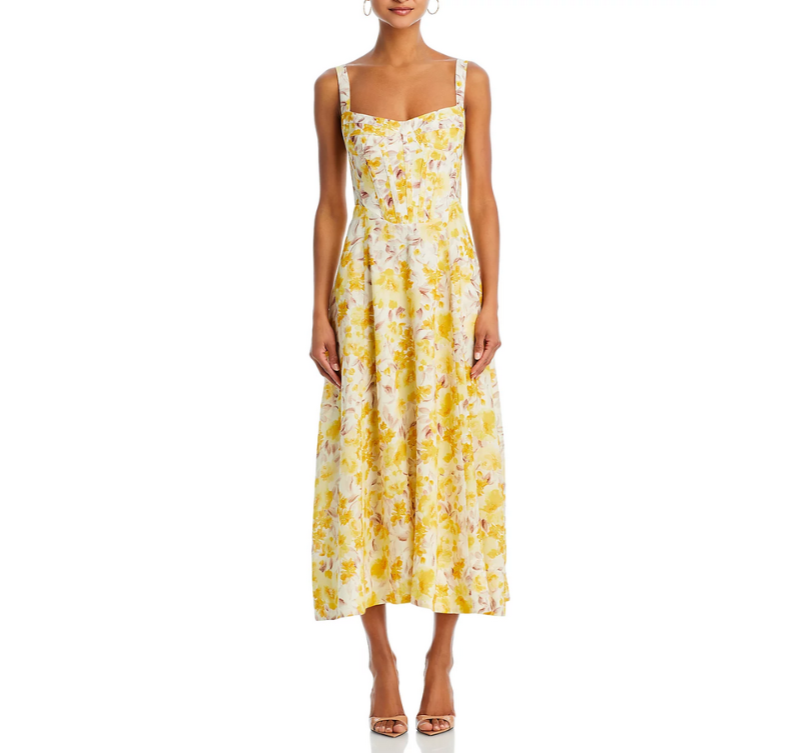 Bardot Lilah Sleeveless Corset Midi Dress MSRP $189 – DGFOutlet