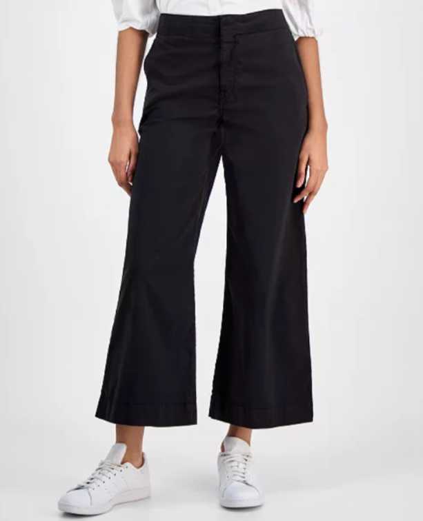 BOSS Tahiana High-Rise Wide-Leg Pants MSRP $138