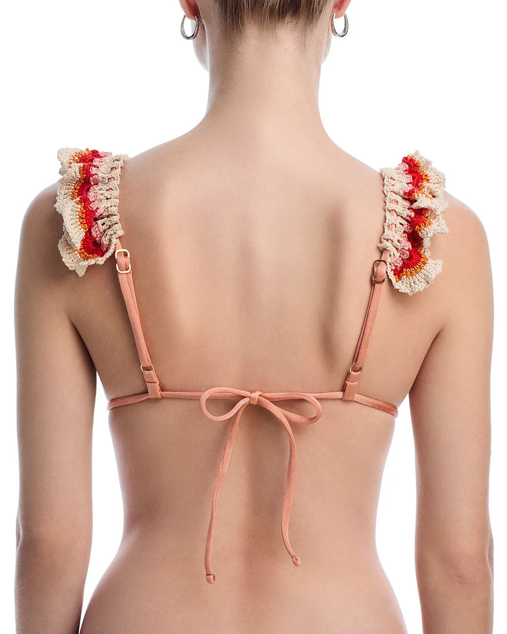 Capittana Melissa Crochet Bikini Top MSRP $144
