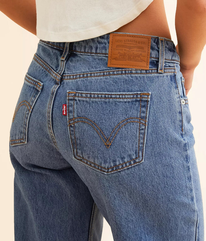 Levi's Low Loose Straight Leg Jeans MSRP $108