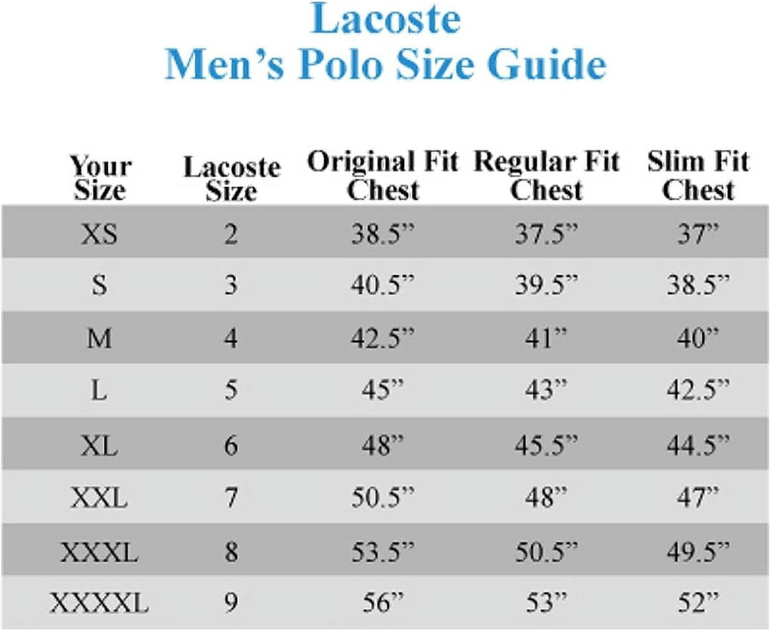 Lacoste Classic Performance Polo MSRP $89