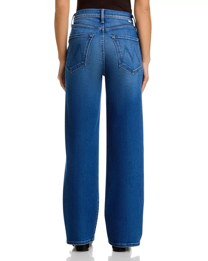 MOTHER The Rambler Zip Flood High Rise Jeans in Nip It In The Bud MSRP $238