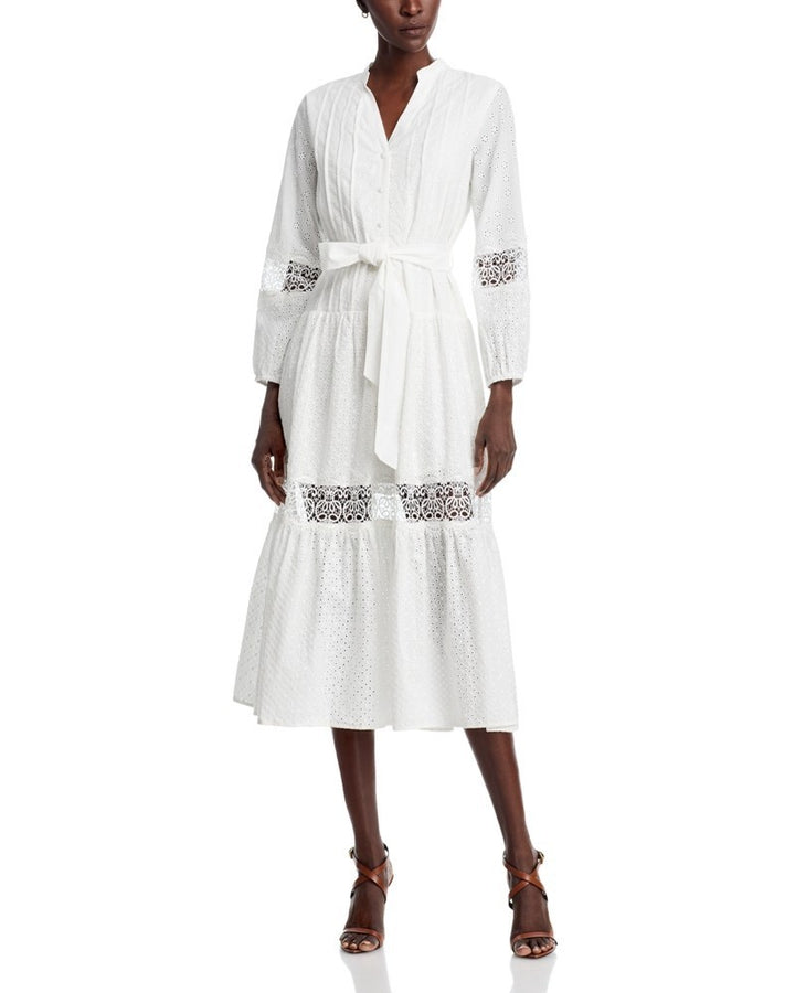 Area Stars Eyelet Border Dress MSRP $195