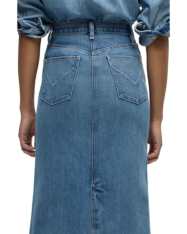 Hudson Denim Maxi Skirt MSRP $235