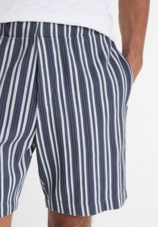 Vince Jacquard Striped Shorts MSRP $165