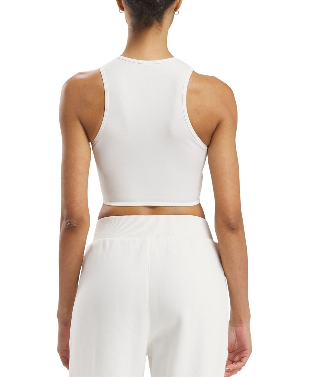 Reebok Wardobe Essentials Curved-Hem Bralette Top