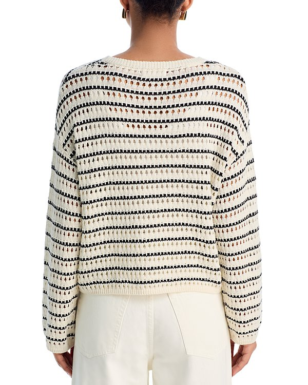 Bella Dahl Open Knit Sweater MSRP $174