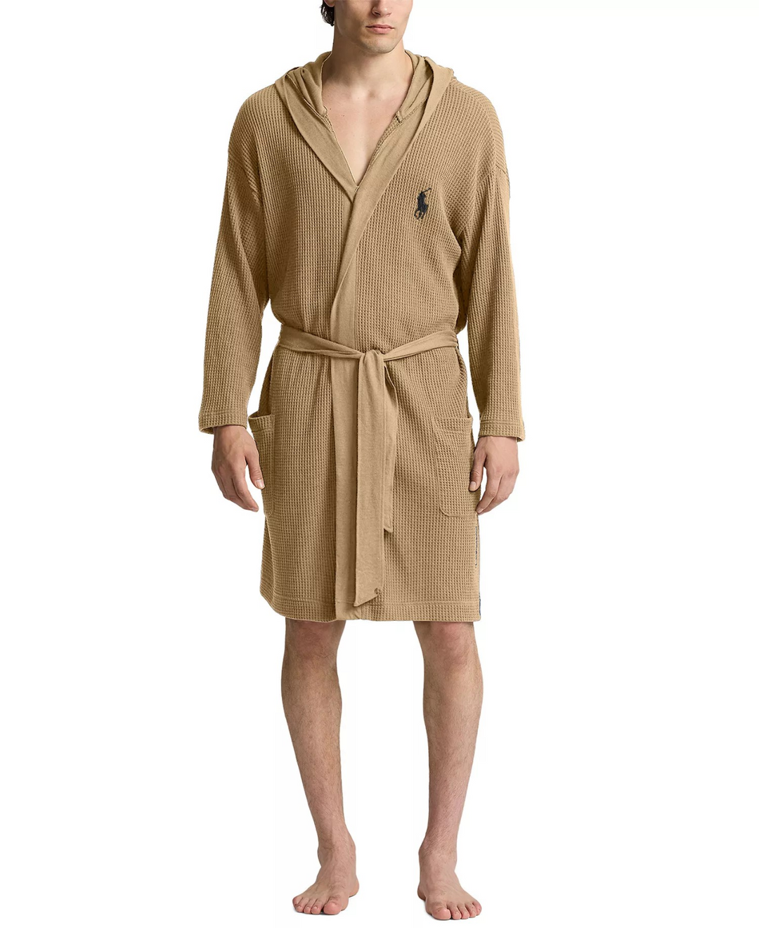 Polo Ralph Lauren Men's Thermal Hooded Robe MSRP $95