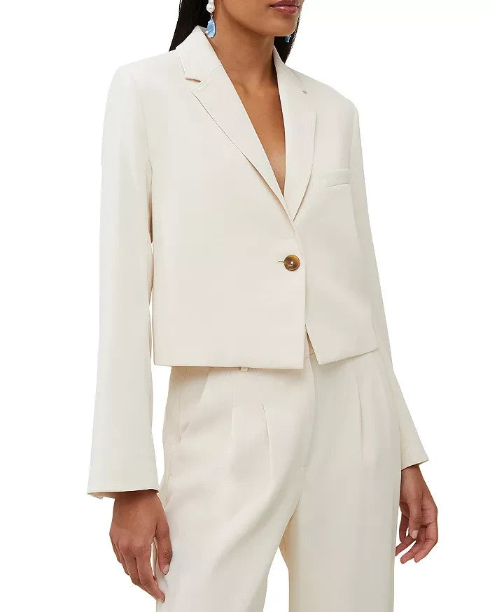 FRENCH CONNECTION Harry Cropped Blazer MSRP $148