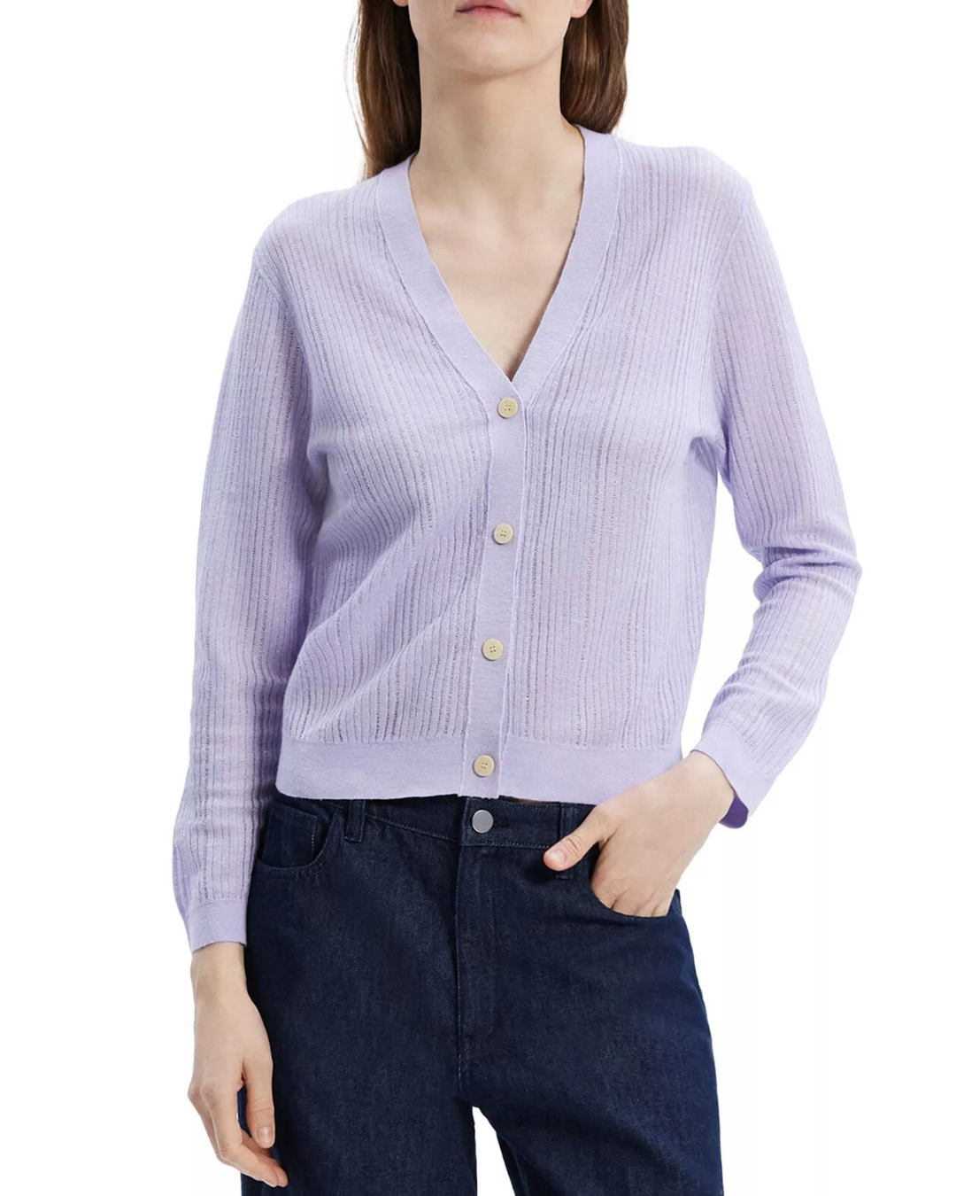 Theory Cropped Cardigan MSRP $365