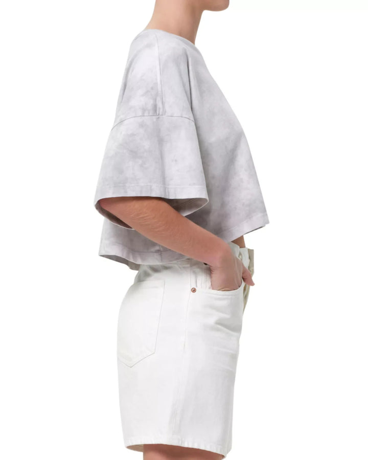 AGOLDE Arli Oversized Cropped Tee MSRP $108