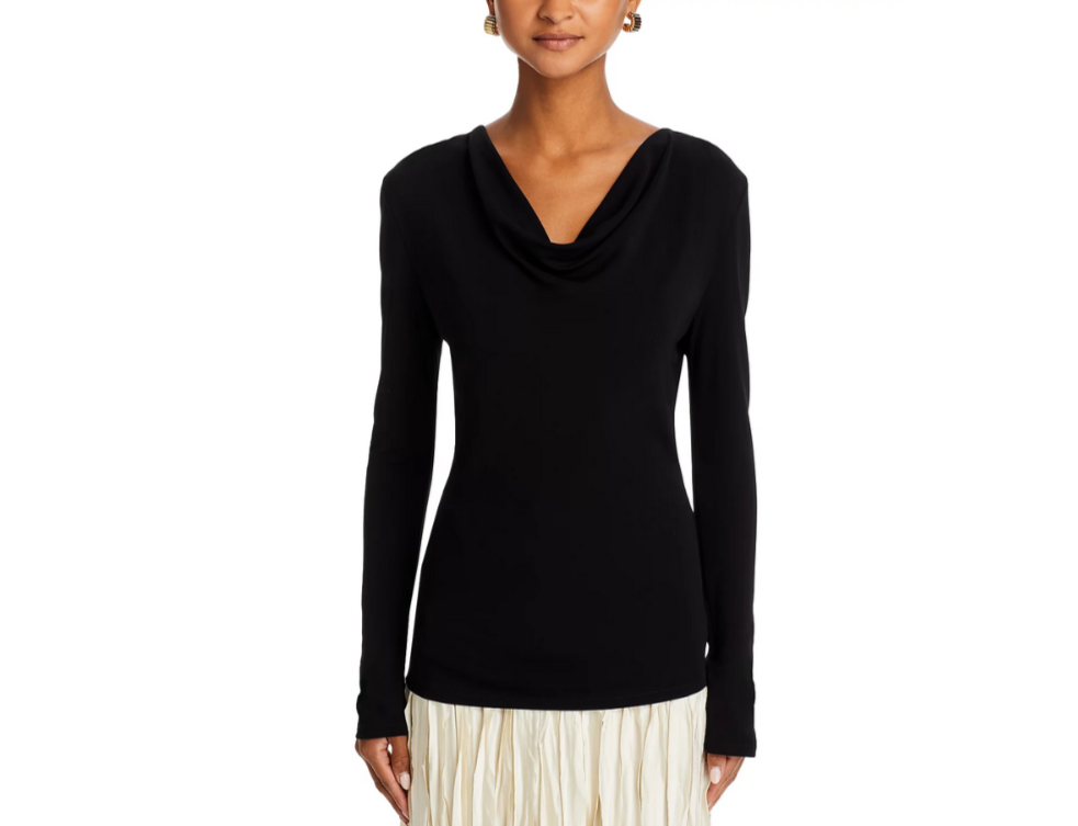 BOSS Eseyana Cowl Neck Top MSRP $168
