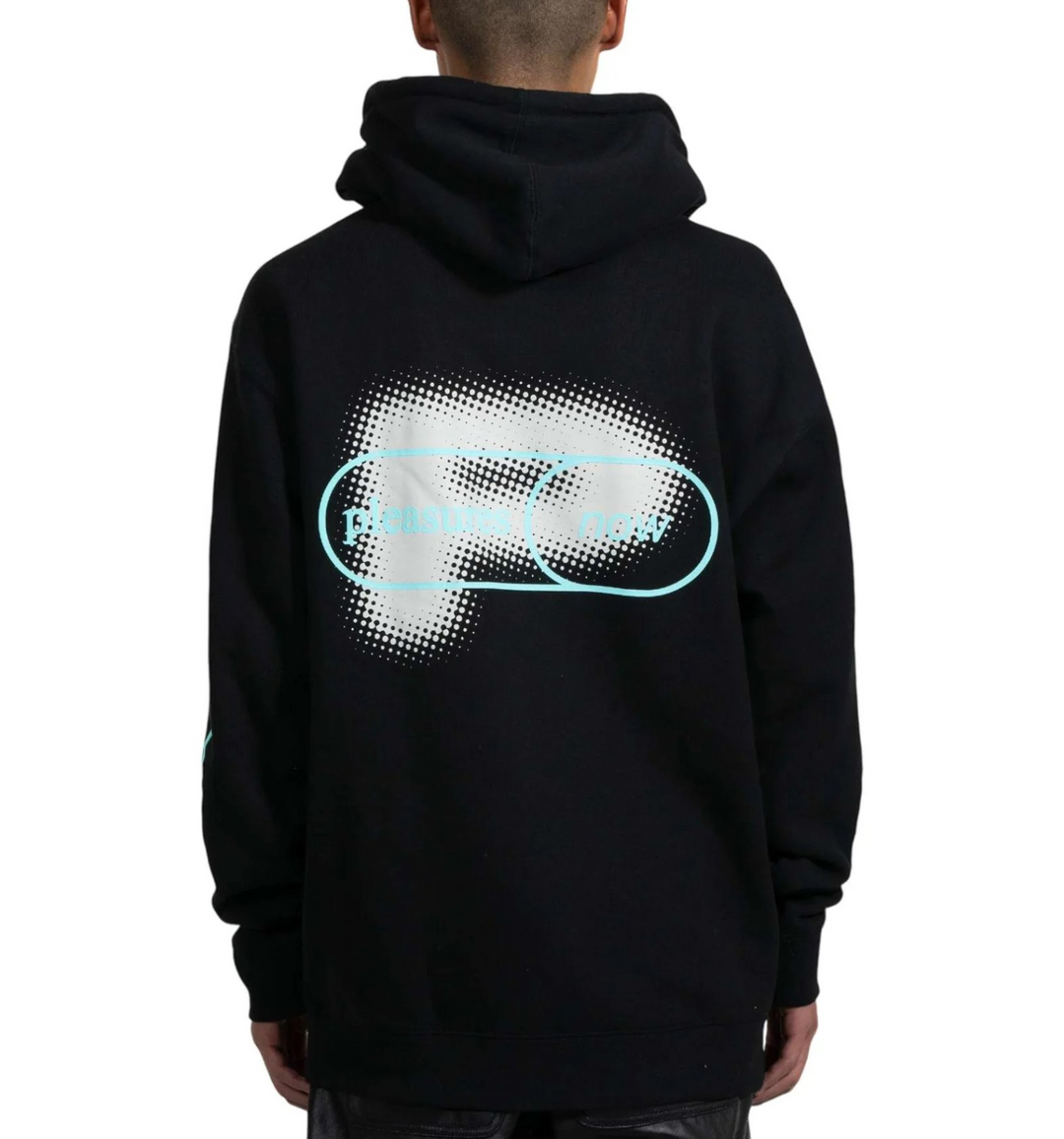 Pleasures Pixel P Graphic Logo Hoodie MSRP $90