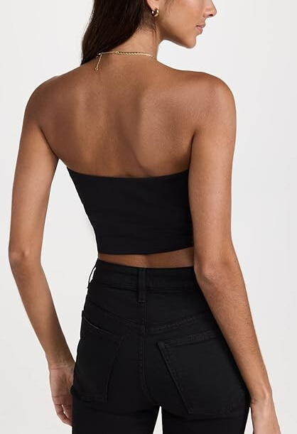 Susana Monaco Crop Tube Top MSRP $78