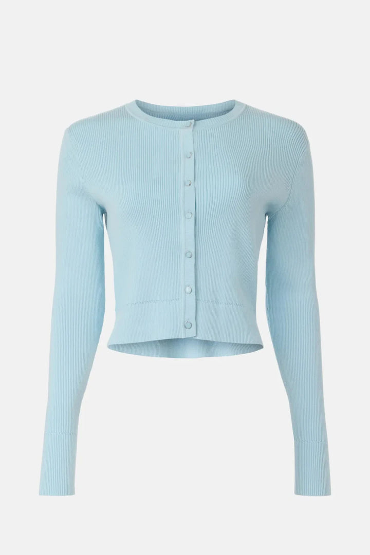 Toccin Zoe Classic Cropped Cardigan MSRP $295