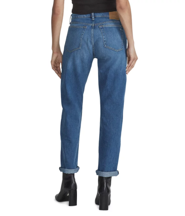 rag & bone Dre Mid Rise Baggy Boyfriend Jeans MSRP $225