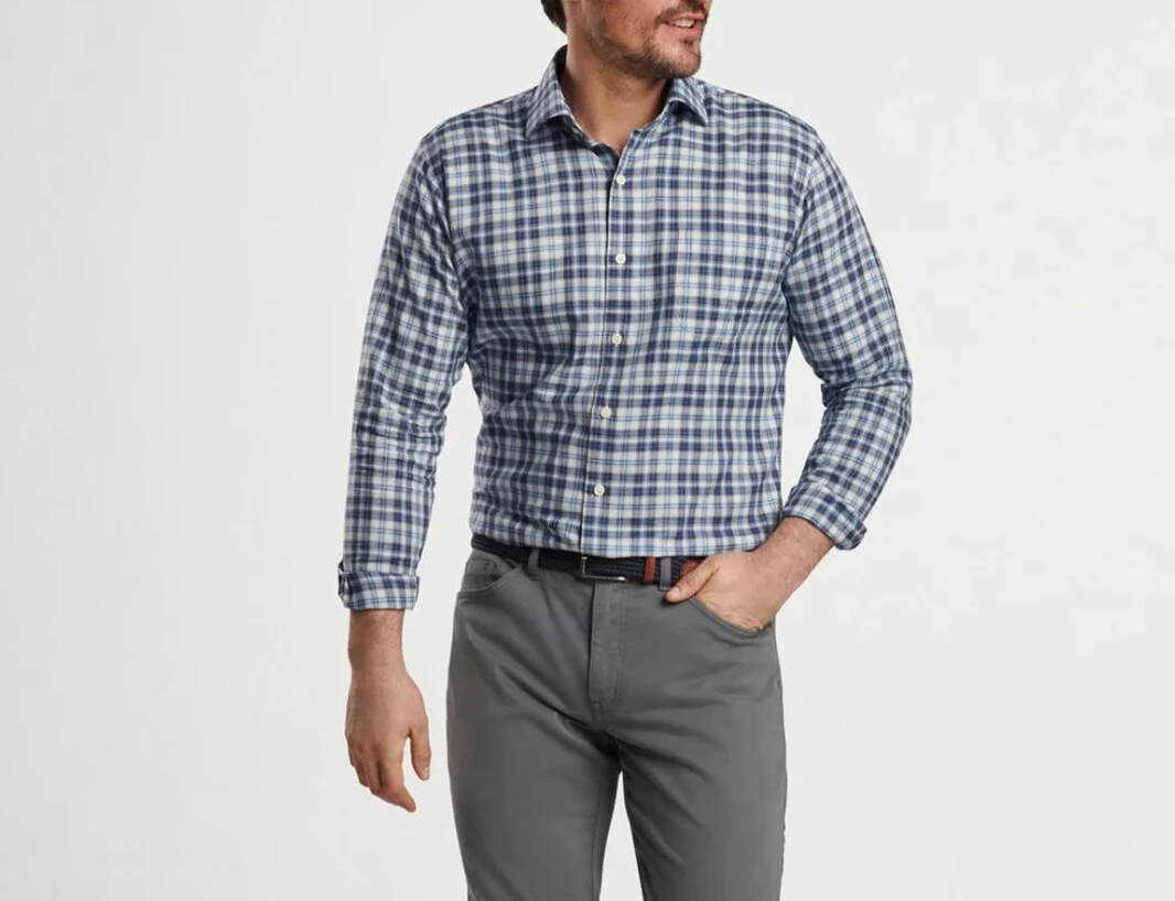 Peter Millar Brooks Summer Soft Sport Shirt MSRP $160