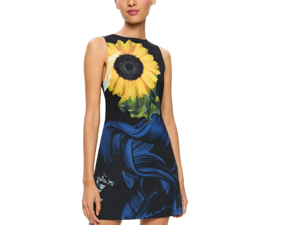 Alice and Olivia Clyde Shift Dress MSRP $440