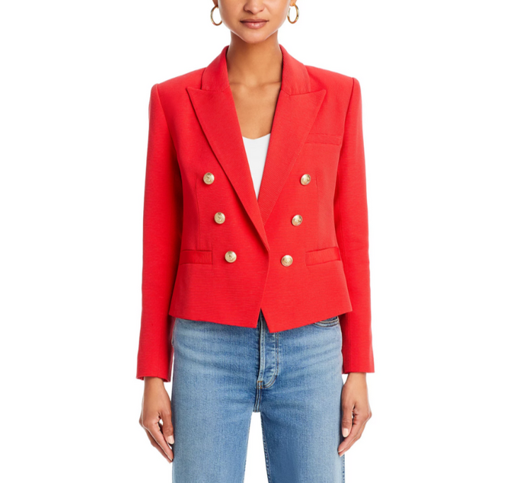 L'AGENCE Brooke Double Breasted Blazer MSRP $595