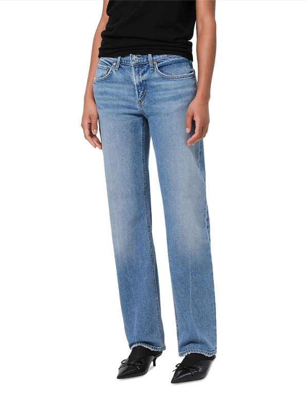 Agolde Low Rise Slim Jeans MSRP $248
