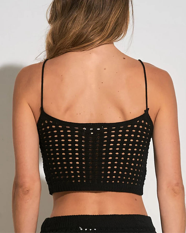 Elan Crochet Swim Cover up Tank Top MSRP $52