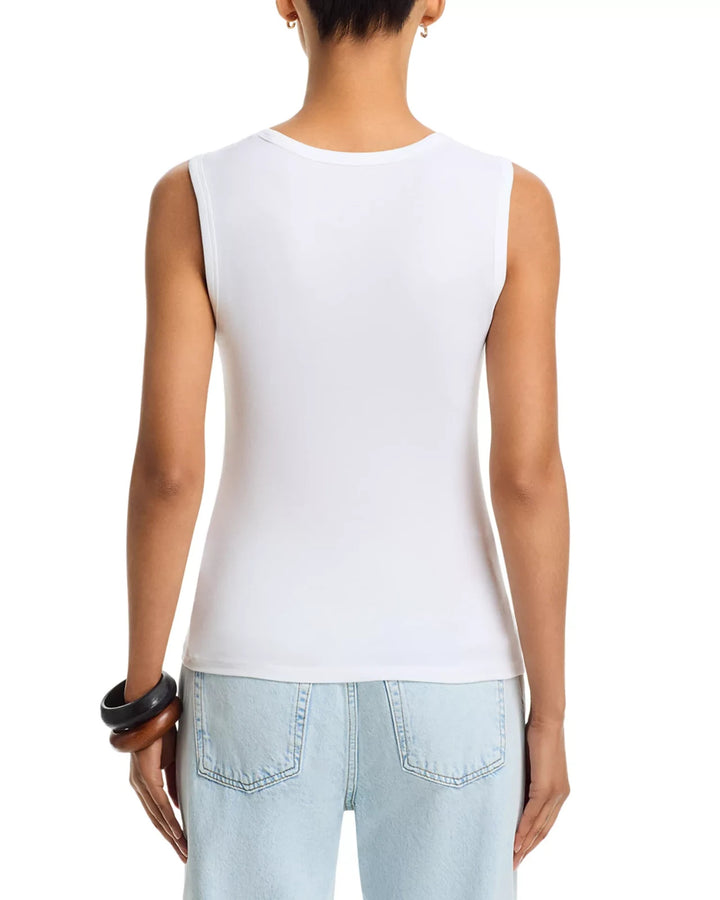 Majestic Filatures Soft Touch V Neck Tank Top MSRP $110