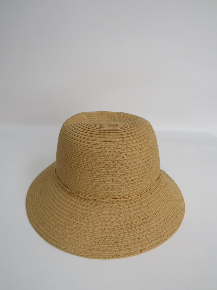 Style & Co Packable Straw Cloche Hat MSRP $38 Size O/S