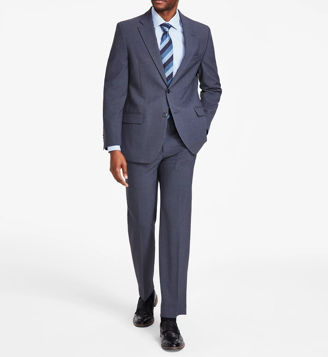 Nautica Men's Comfort-Fit Bi-Stretch Suit MSRP $395