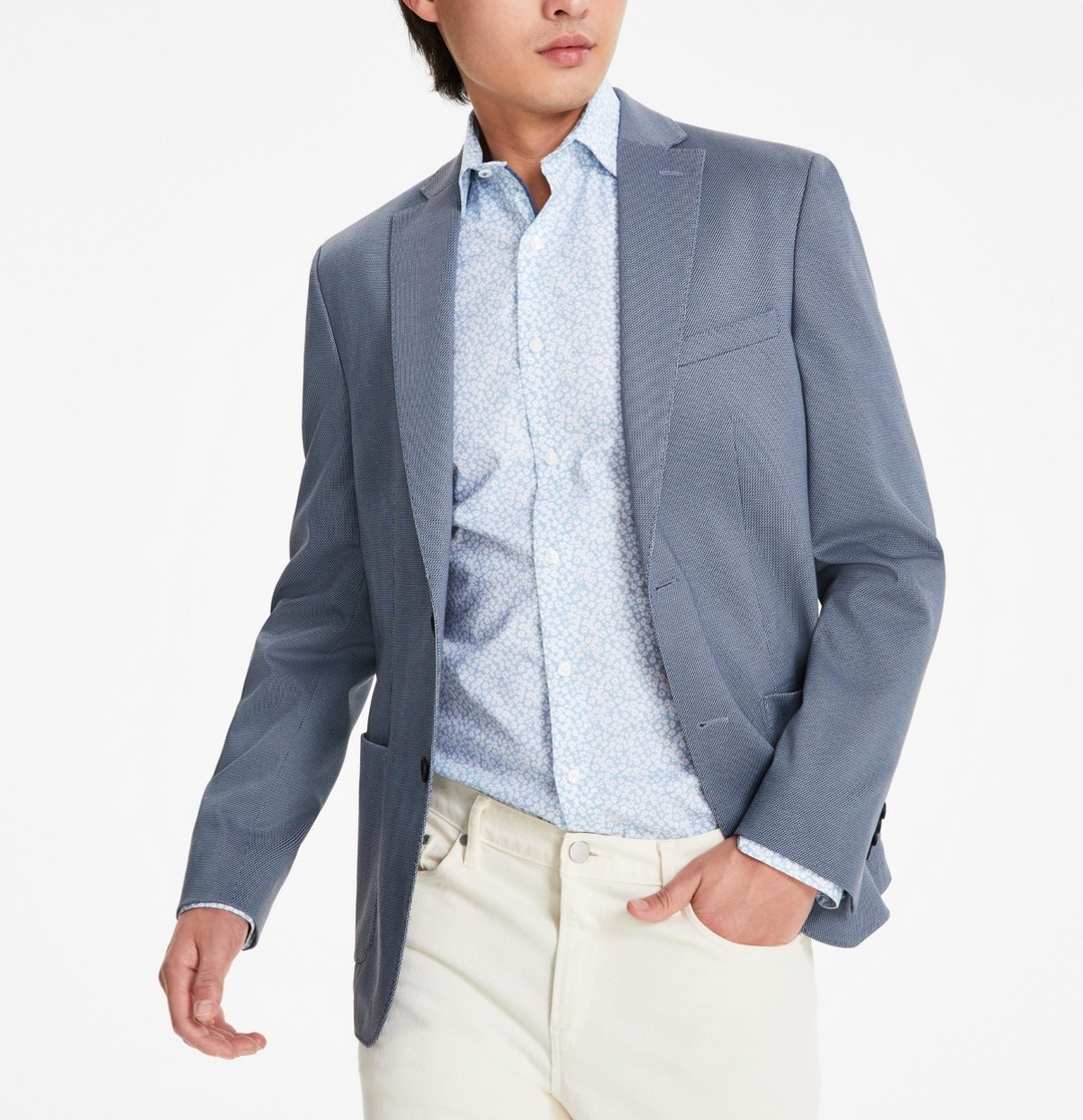 Bar III Slim-Fit Knit Sport Coat MSRP $295
