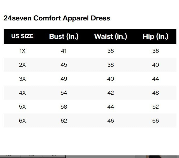 24seven Comfort Apparel Plus Size Perfect Fit and Flare Dress MSRP $74.99
