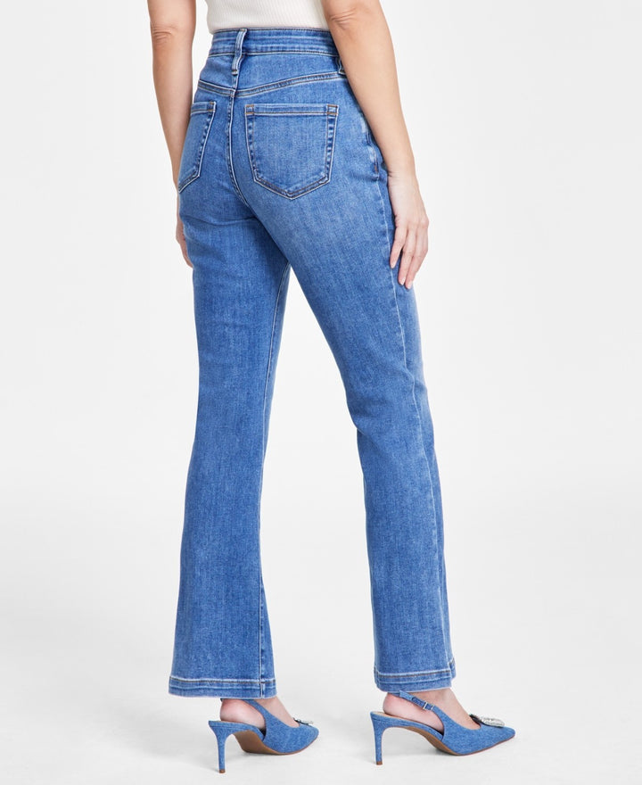 I.N.C. International Concepts Seam-Front Slit-Hem Jeans MSRP $89.50