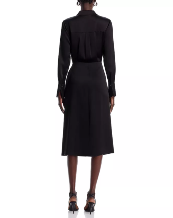 Kobi Halperin Alara Sateen Shirt Dress MSRP $598