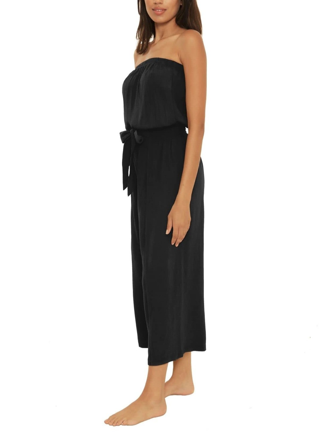 BECCA Ponza Strapless Cover Up Jumpsuit MSRP $88