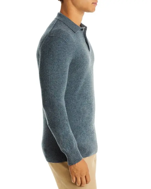 The Men's Store at Bloomingdale's Cashmere Three Button Polo Sweater MSRP $228
